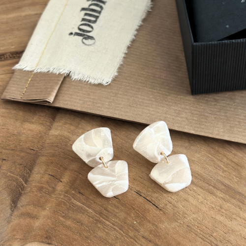 Boucles d'oreilles Tartine (S) - Collection Piedra