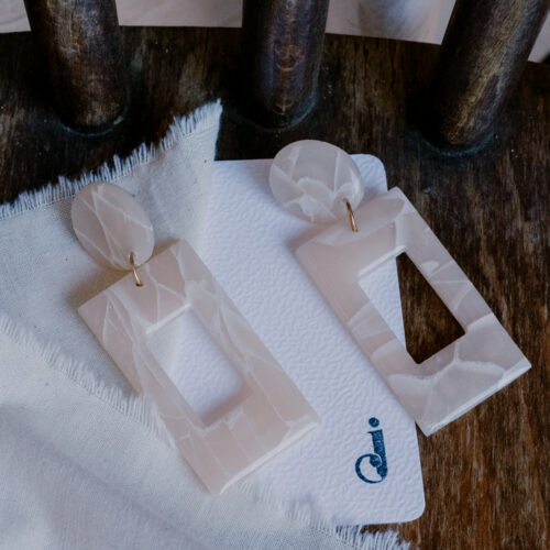 Boucles d'oreilles Martine (L) Piedra
