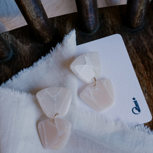 Boucles d'oreilles Tartine (M) Piedra