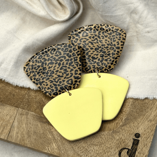 Boucles d'oreilles Tartine (XL) Léo