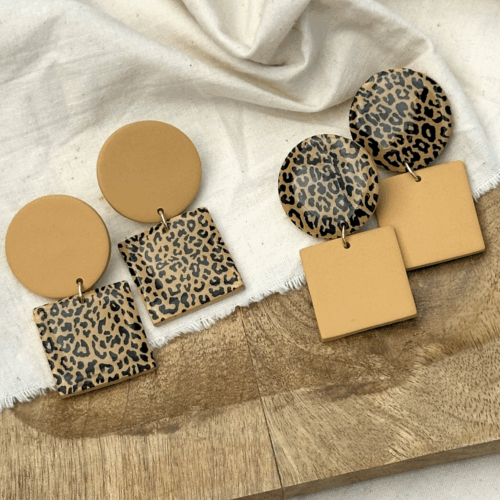 Boucles d'oreilles Roca (L) Léo