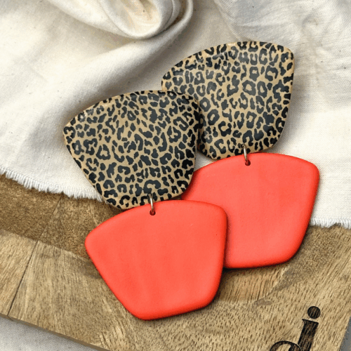 Boucles d'oreilles Tartine (XL) Léo