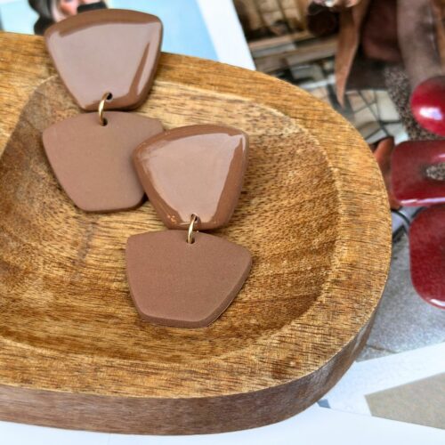 Boucles d'oreilles Tartine (M) - Basics