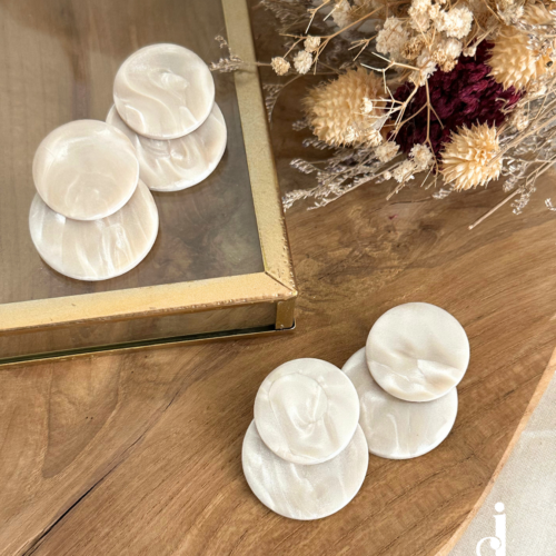 Boucles d'oreilles Valentine (M) - Collection Midi-Minuit