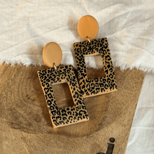 Boucles d'oreilles Martine (L) Léo